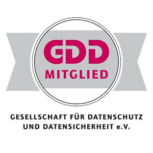 Mitglied Gesellschaft Datenschutz und Datensicherheit e.V. GDD