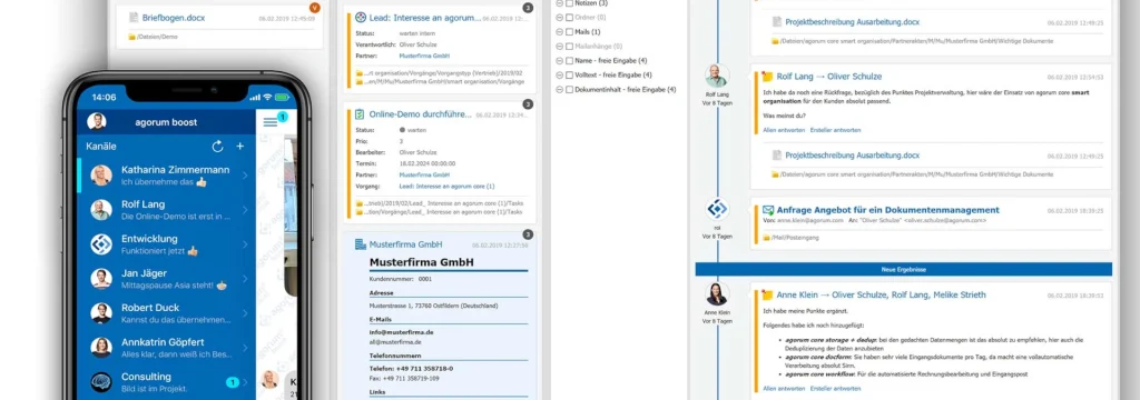 Agorum Dokumentenmanagementsystem